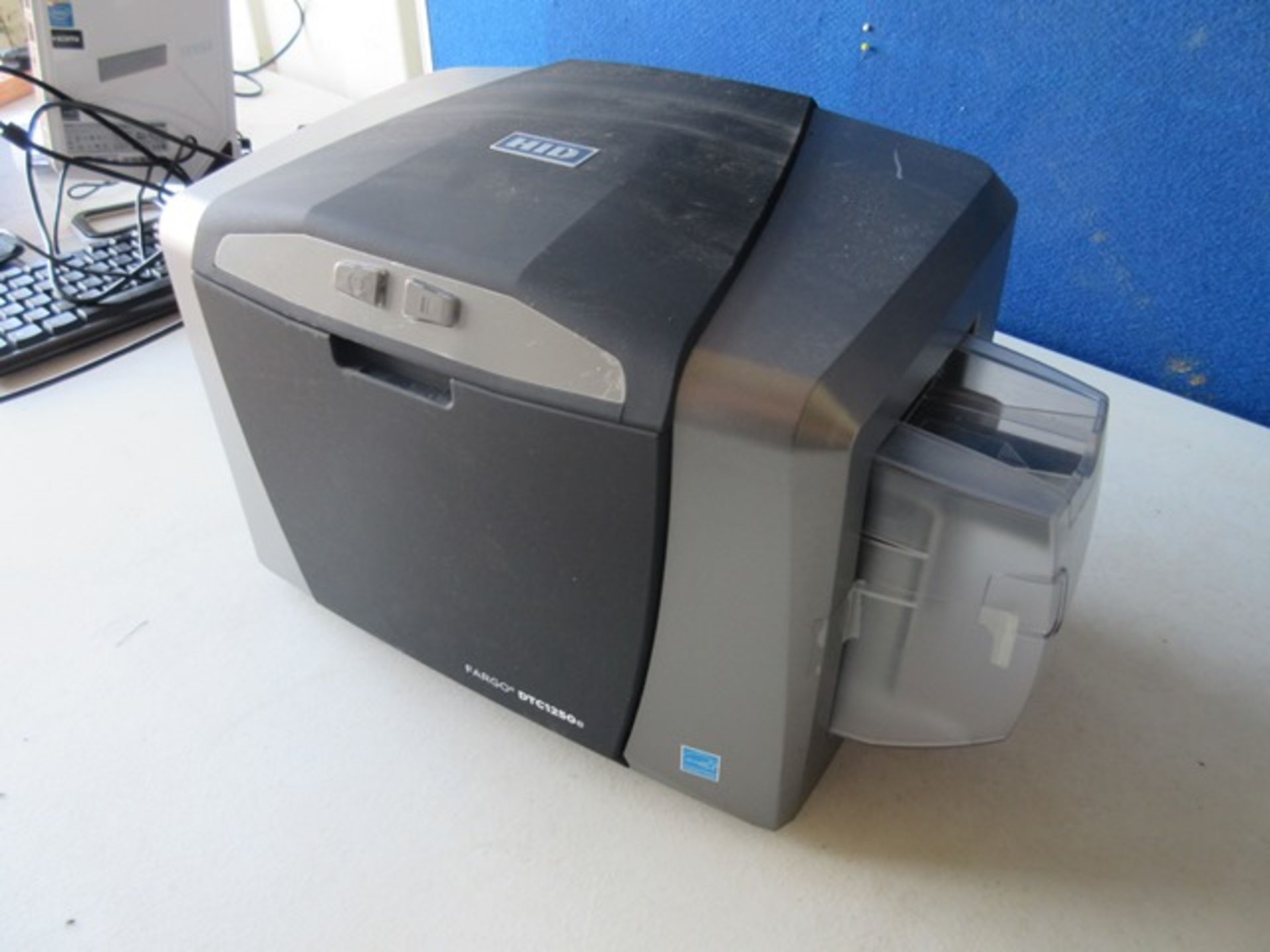 HID Fargo DTC 1250e global card printer, serial no: B4071190