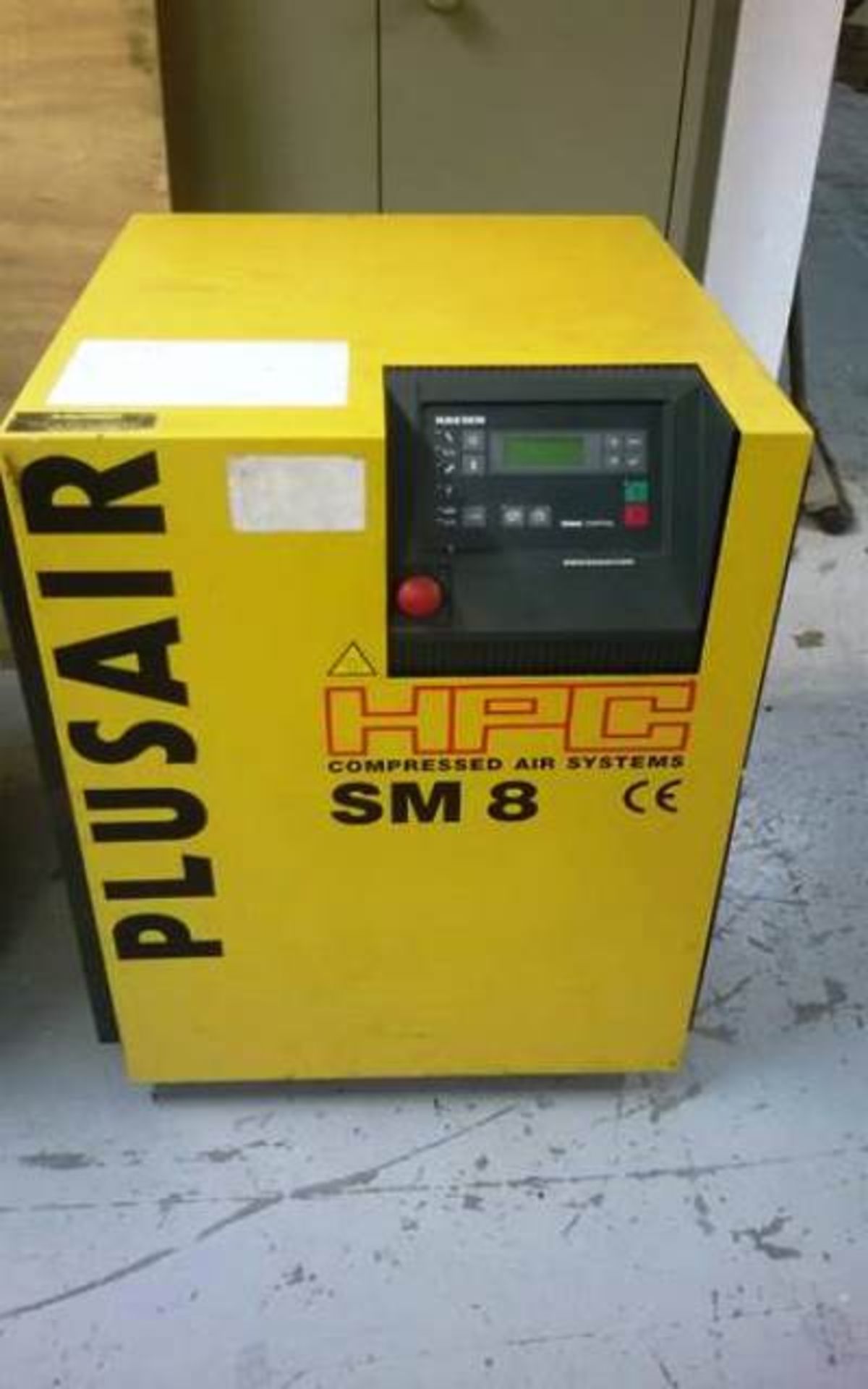 1 x HPC SM Silenced Rotary Screw Air Compressor
Model SM 8
5.5 kW
30 cfm
7.5 bar
3 phase
Year