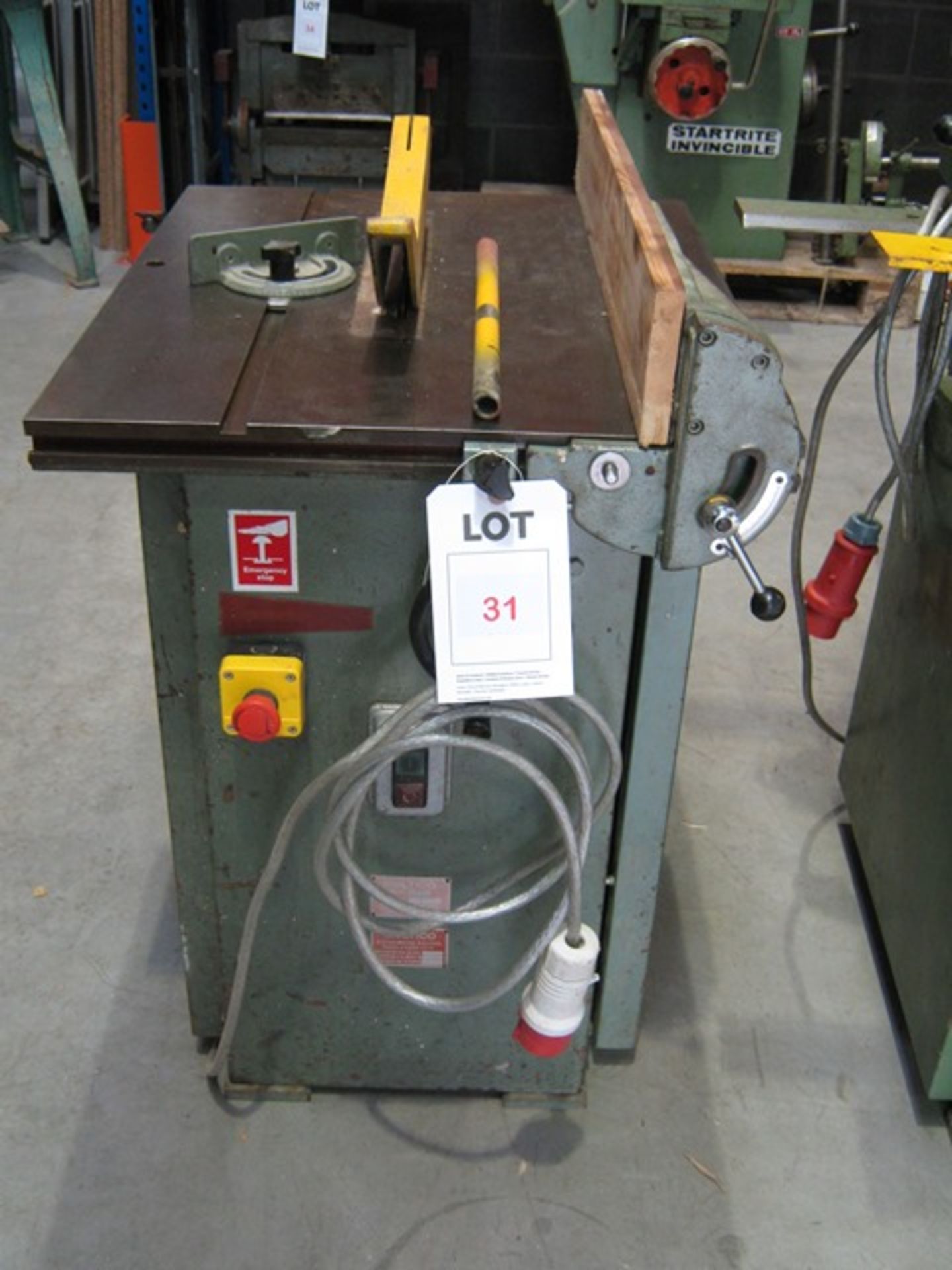 Multico model A3 sawbench S/No. 6705 Located: Unit R6, Marshall Way, Commerce Park, Frome, Somerset,