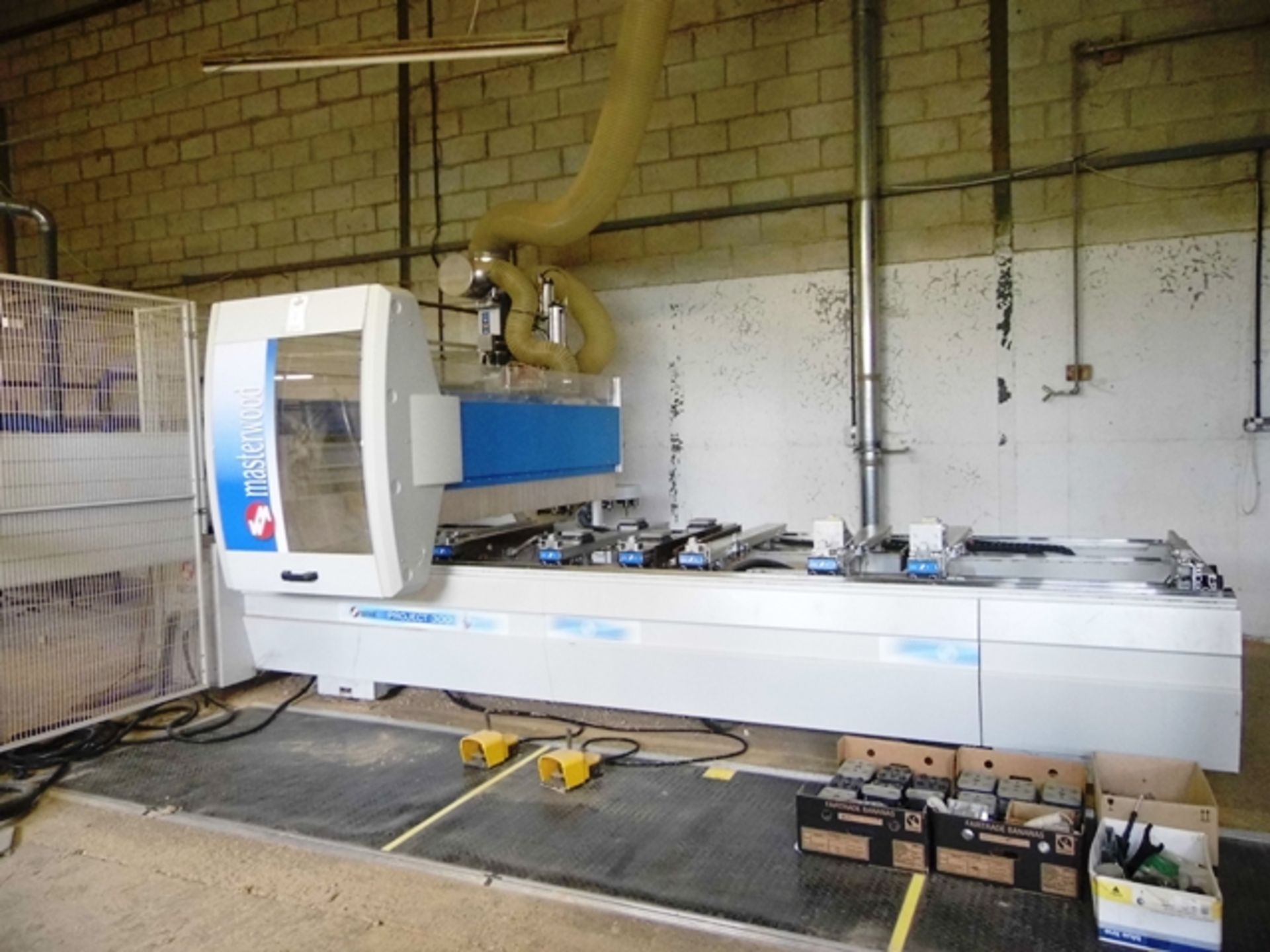 Masterwood Project 300V2 CNC machining centre with 3 controlled axes equipped for window and door - Image 2 of 13