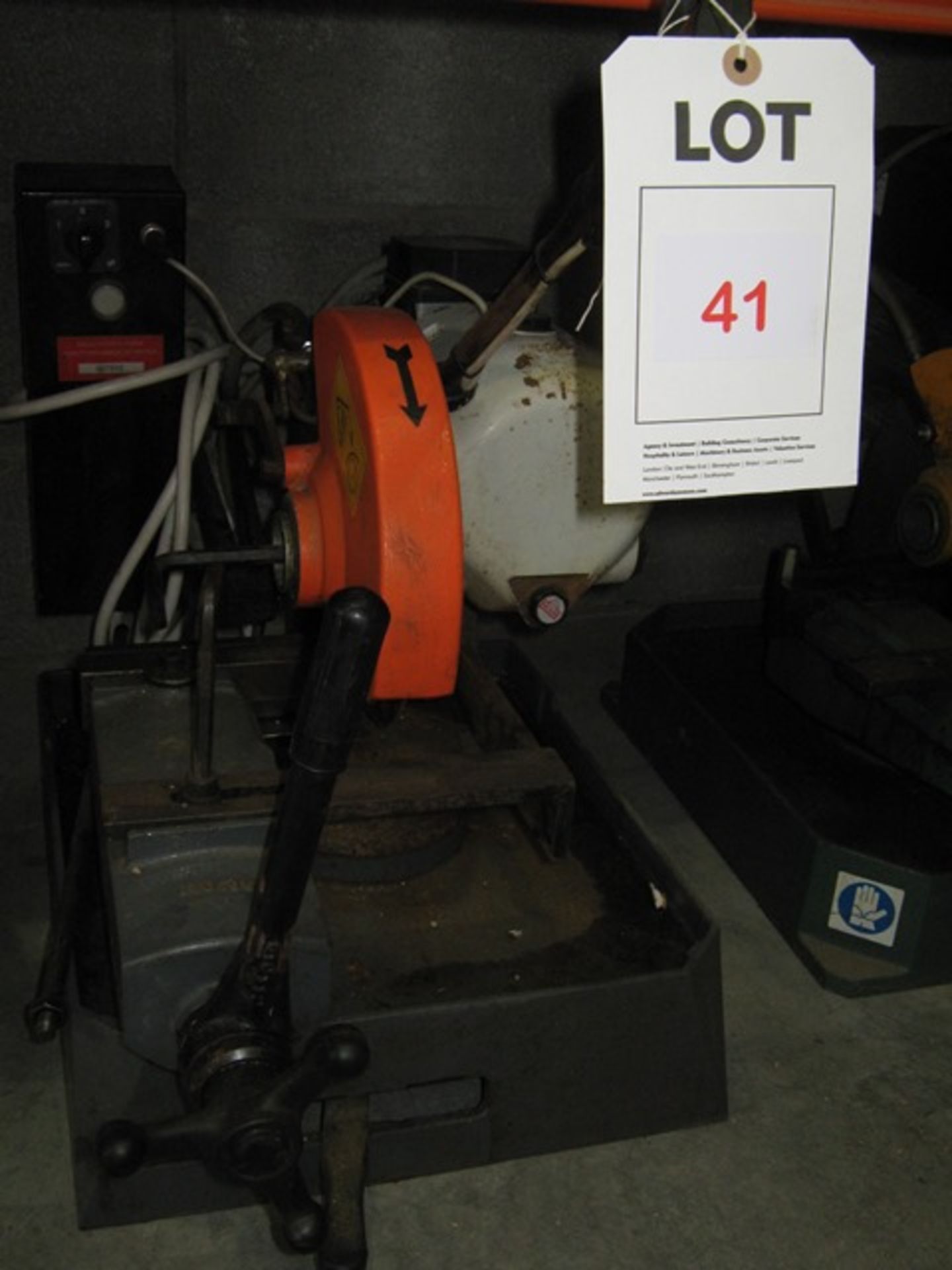 Tomet bench cut-off saw Located: Unit R6, Marshall Way, Commerce Park, Frome, Somerset, BA11 2LD