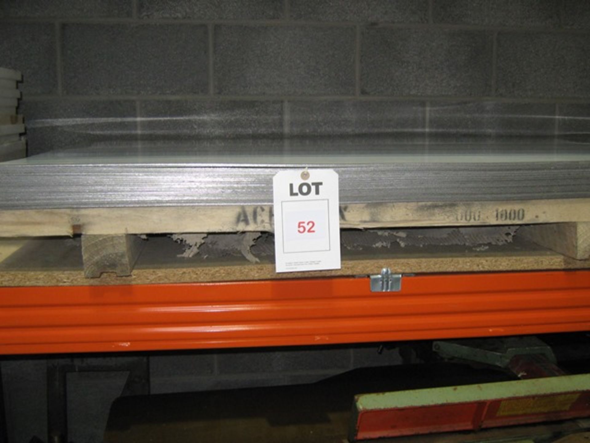 Approx.65 sheets mirror finish stainless steel 2000 x 1000 x 0.9mm thick Located: Unit R6,