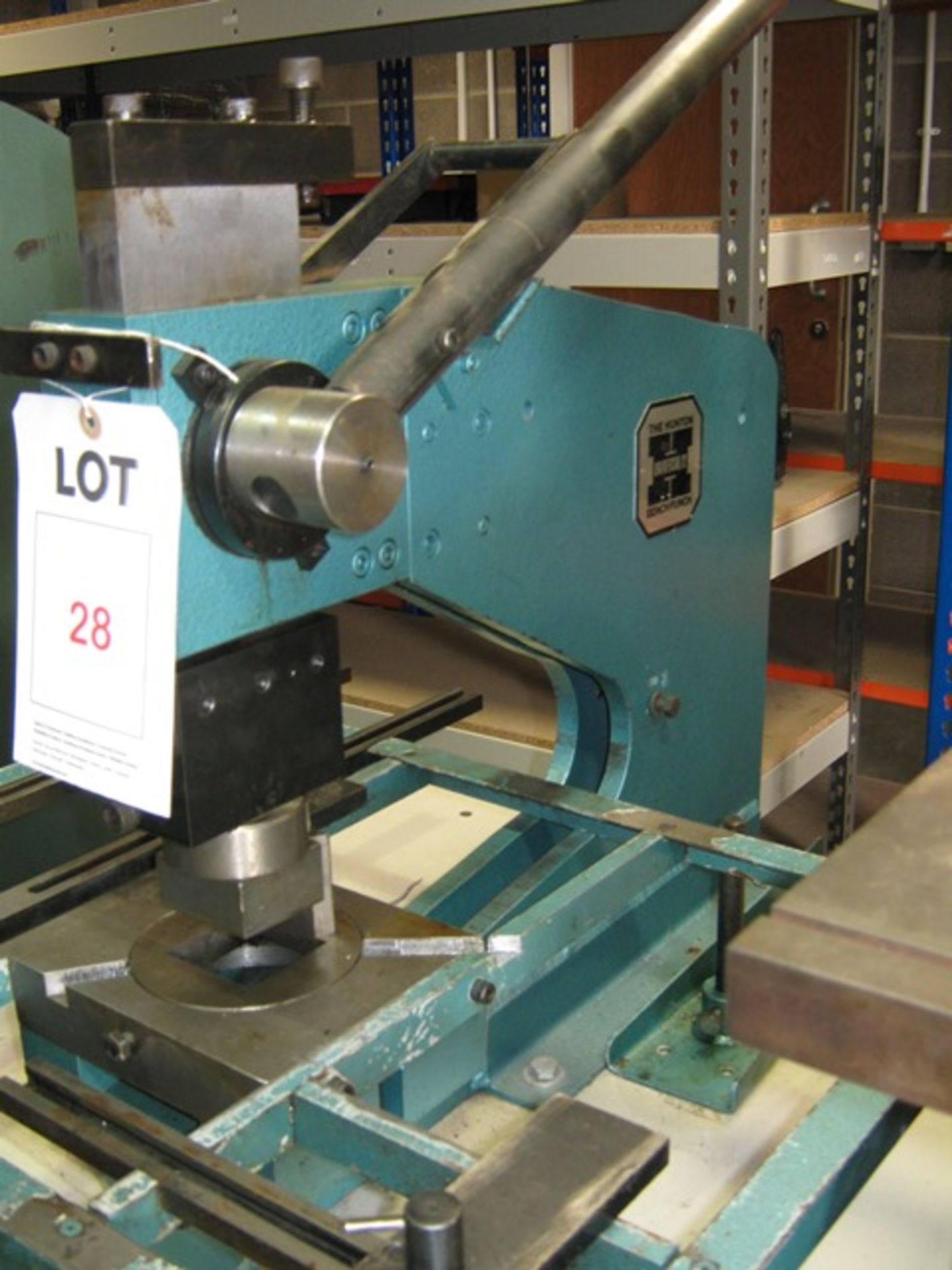 Hunton Universal 12 manual bench punch on stand Located: Unit R6, Marshall Way, Commerce Park, - Image 2 of 3