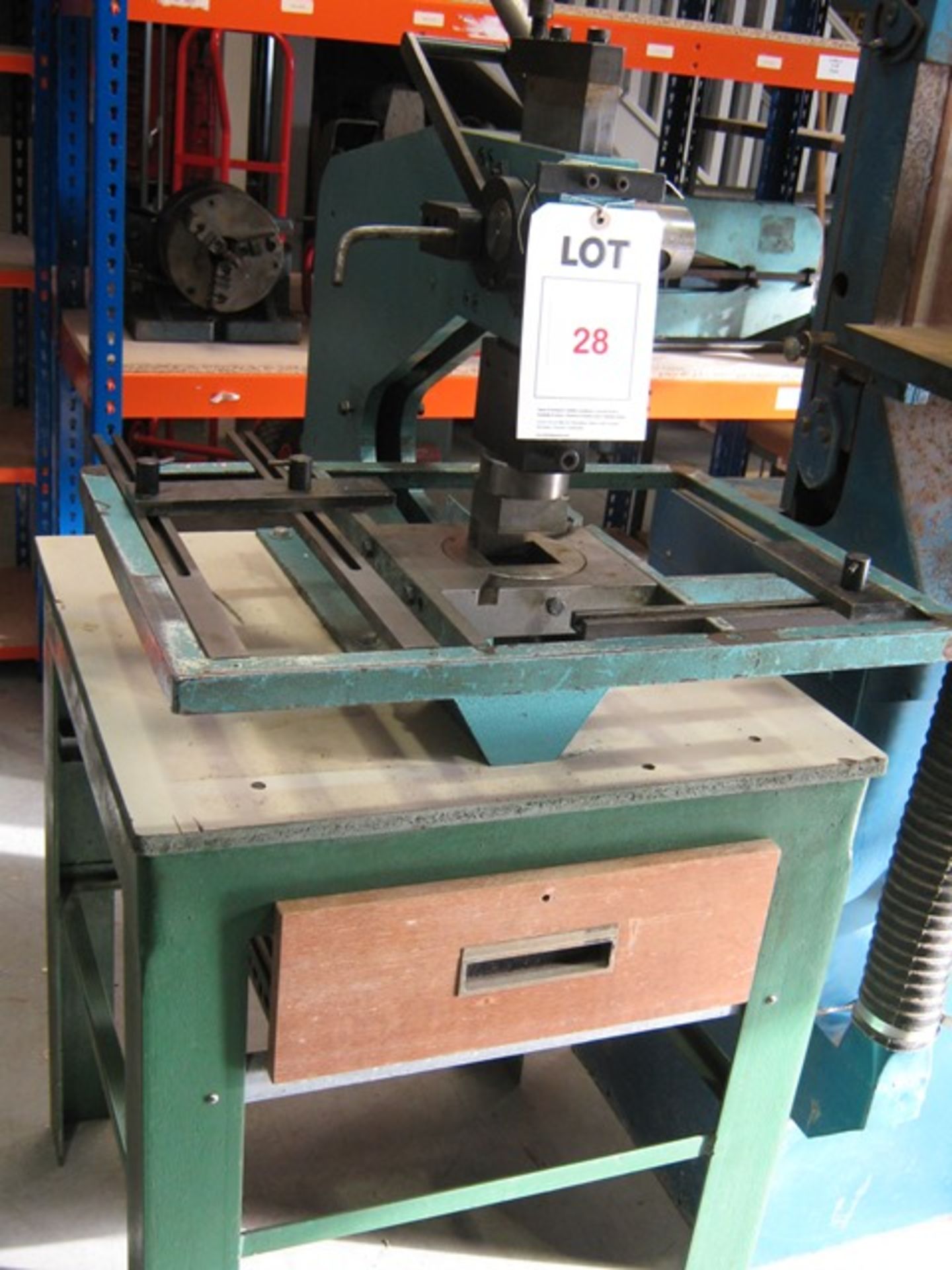 Hunton Universal 12 manual bench punch on stand Located: Unit R6, Marshall Way, Commerce Park, - Image 3 of 3