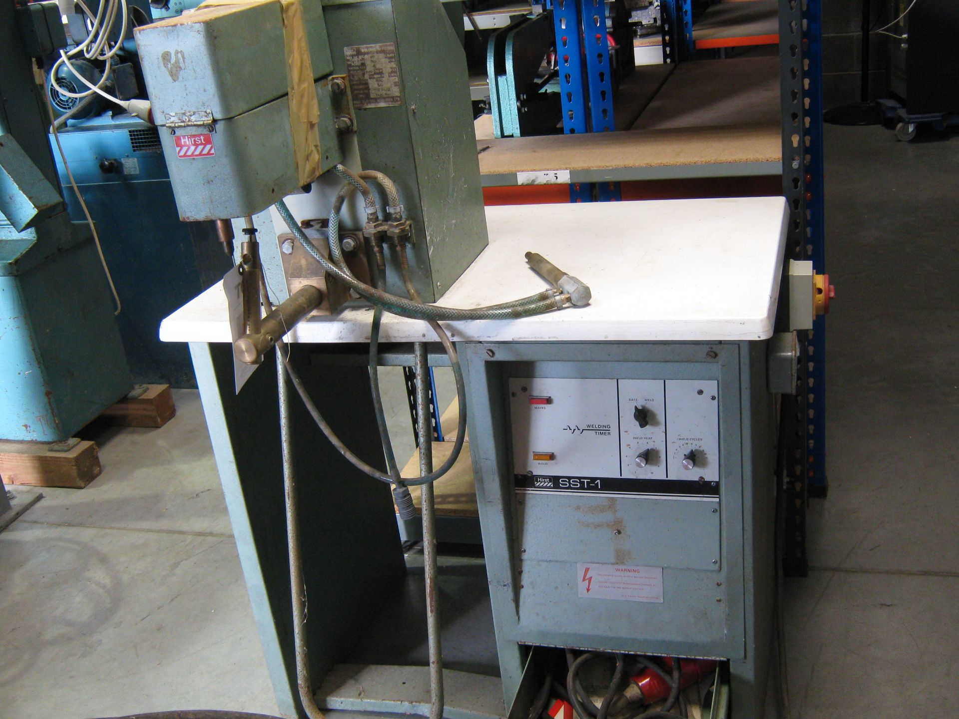 Hirst Type TAE30 30KVA spot welder, S/No. 32202, with SST-1 timer Located: Unit R6, Marshall Way, - Image 2 of 2
