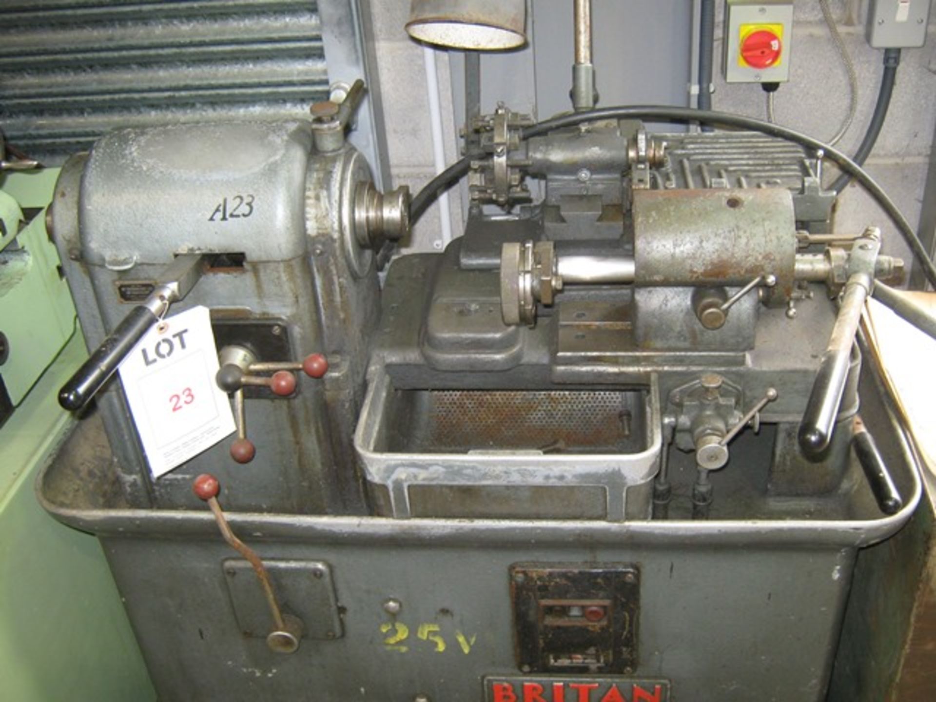 Britan Capstan/Repetition lathe with tooling (Barfeed possibly available - TBC) Located: Unit R6,