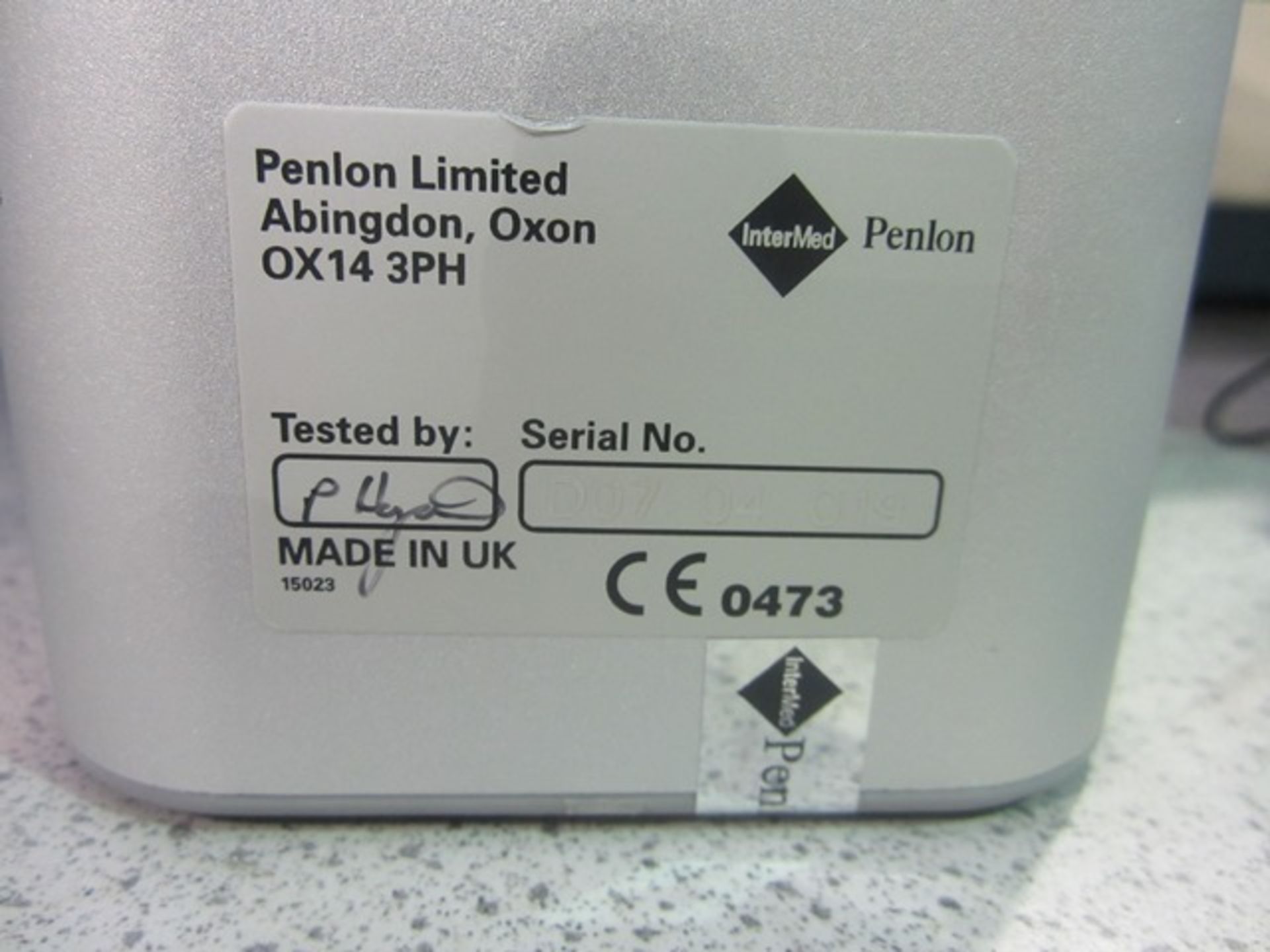 Penlon Sigma Delta Intermed vaporiser, - Image 3 of 4