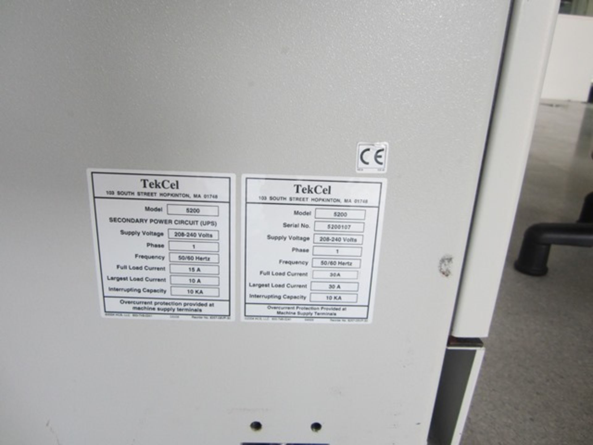 TekCel 5200 tube Store, serial number 5200107 with tube server – Method statement will be required - Image 9 of 9