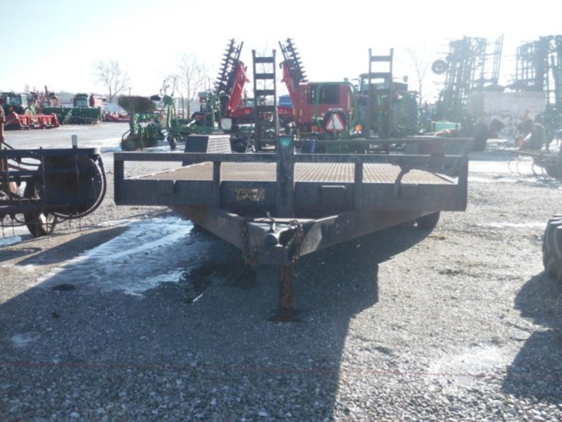 Lot #22812 Trailer 20' Flatbed Cartrailer