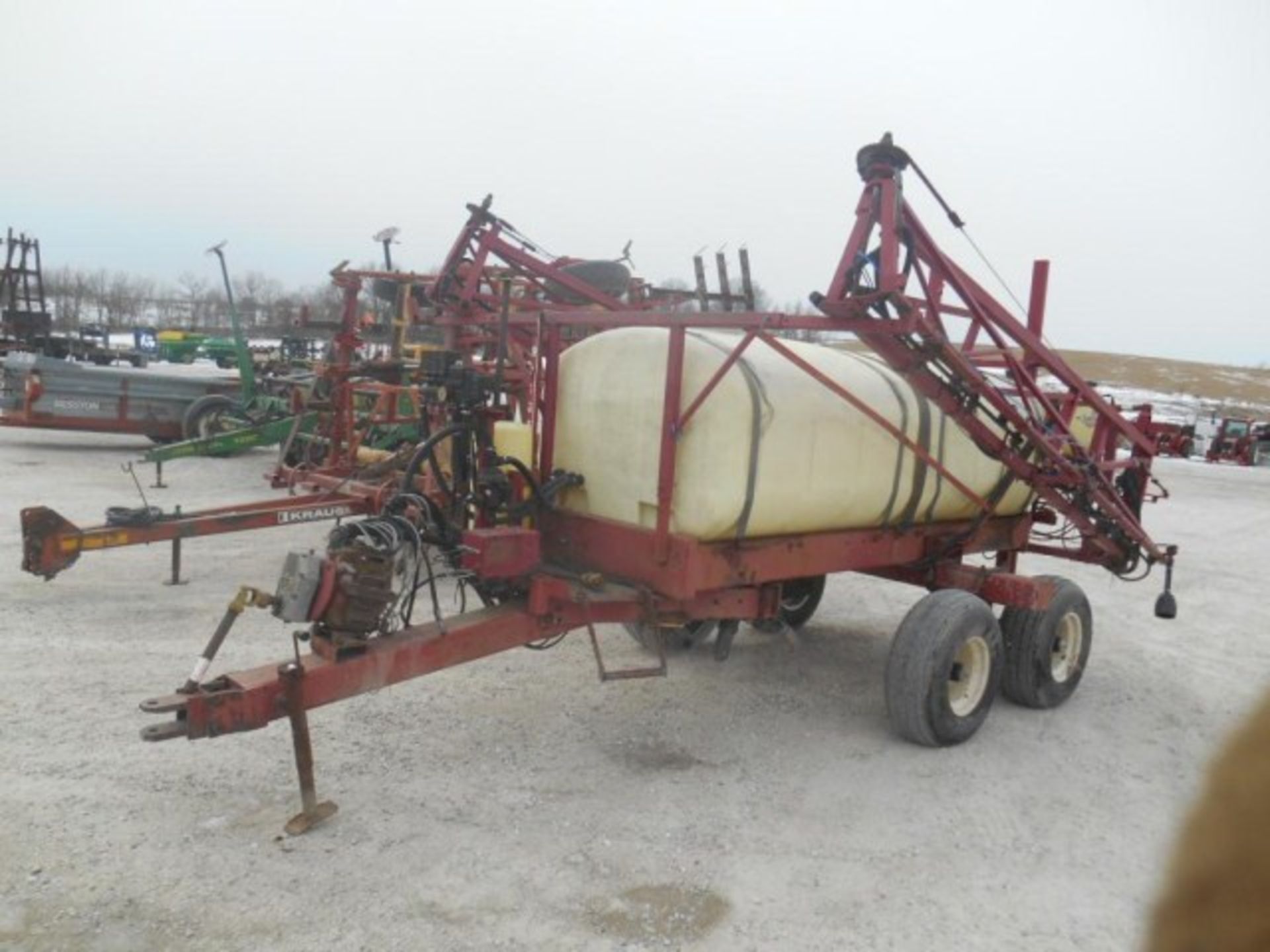 Lot #22402 Hardi TR1000 Sprayer, sn# 2277 65' Booms, 1000 Gallon, Pull Type - Image 3 of 19