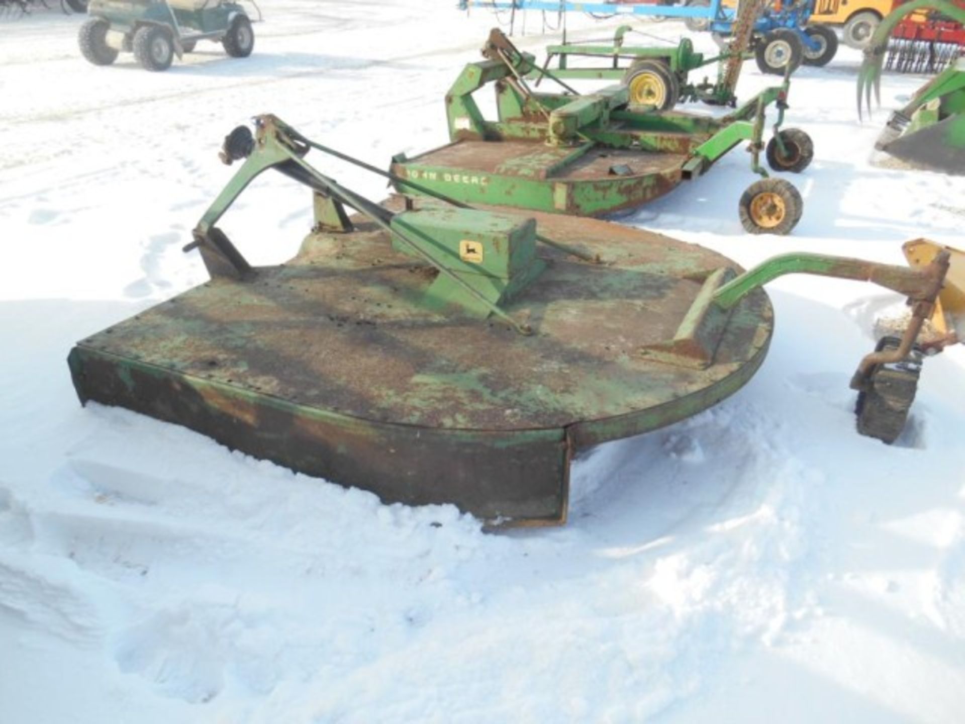 Lot #22279 JD 407 Brushcutter 7', 3 Pt. - Image 7 of 10