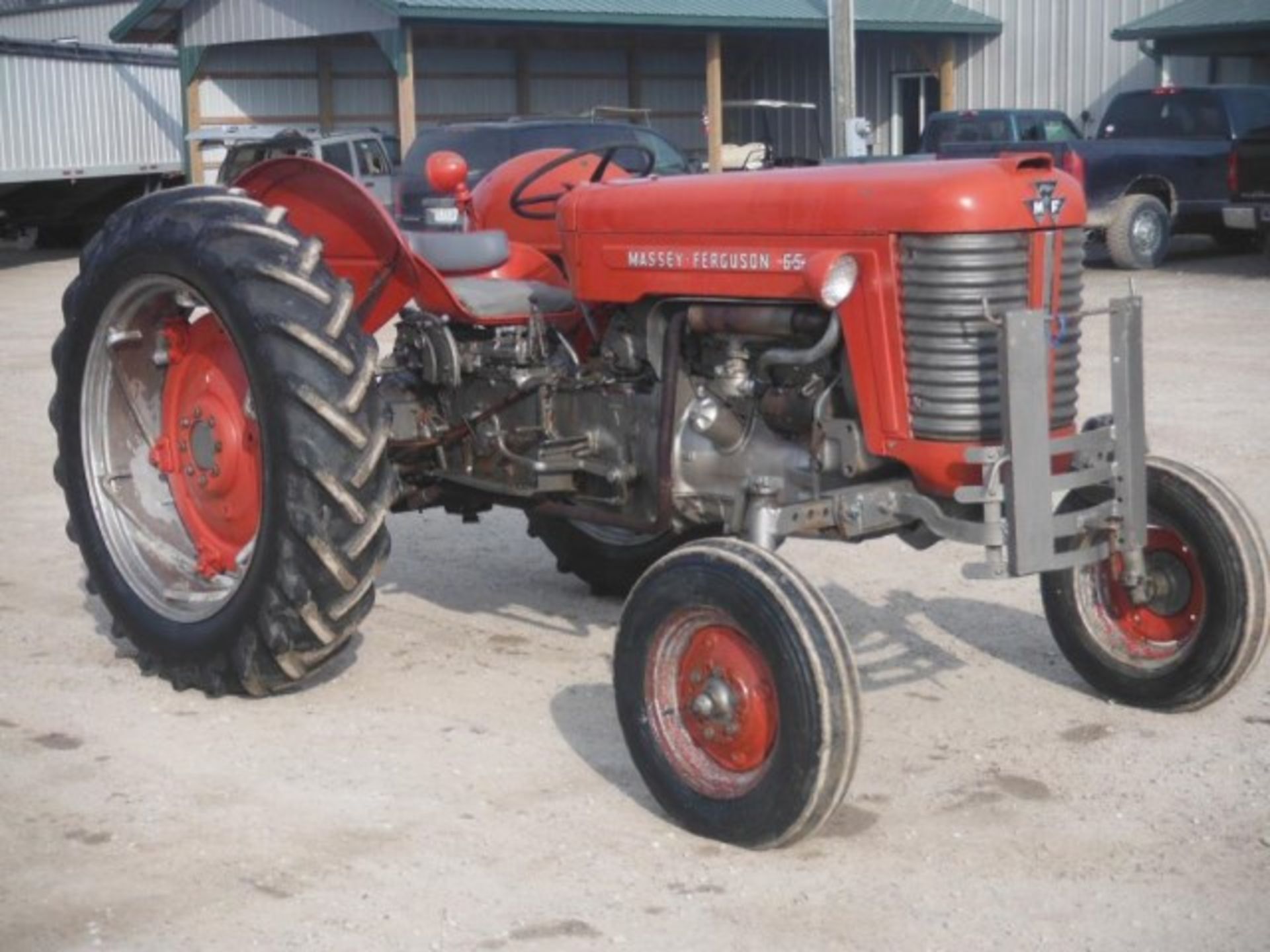 Lot #22987 MF Tractor 65,  Shows 1594 Hrs.