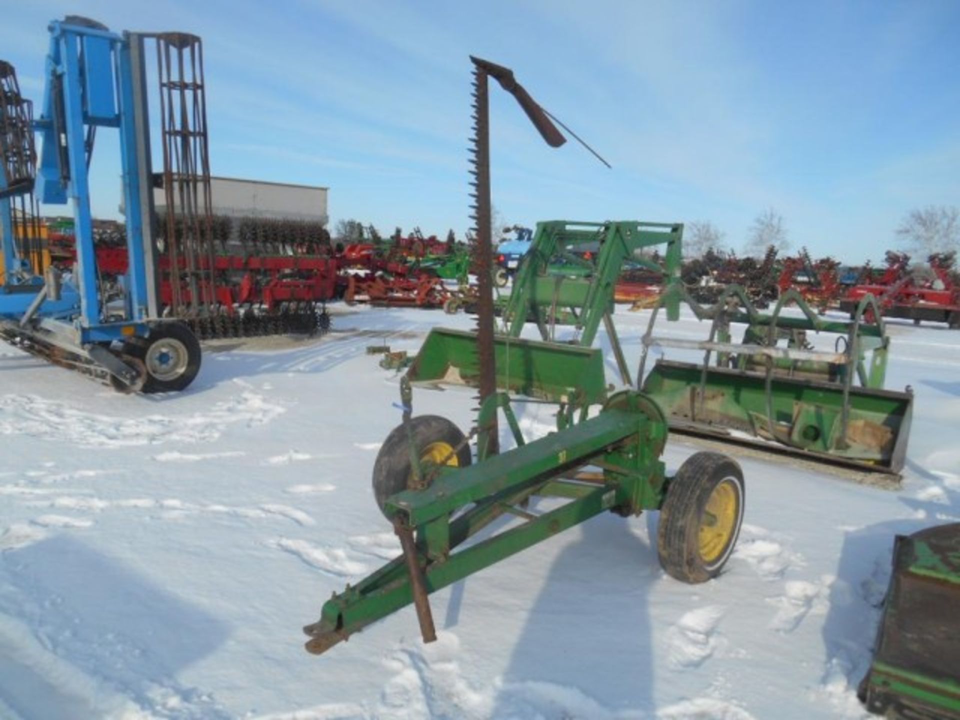 Lot #22280 JD 37 Sickle Mower Pulltype