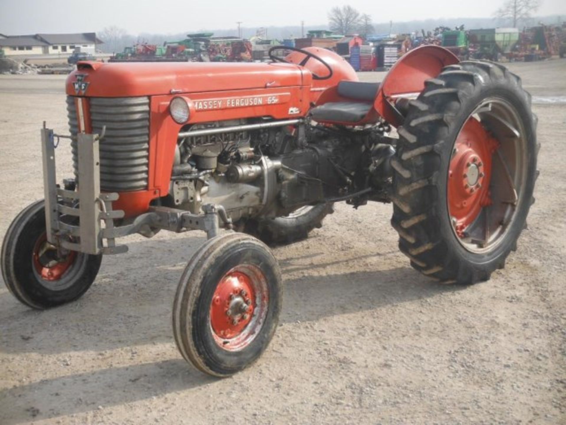 Lot #22987 MF Tractor 65,  Shows 1594 Hrs. - Image 9 of 16