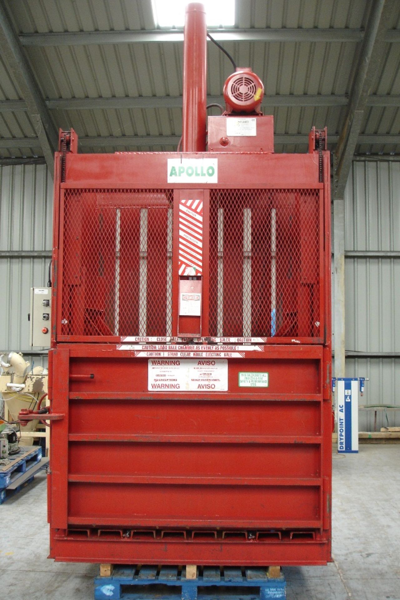 Apollo Hydraulic Mill Size Baler