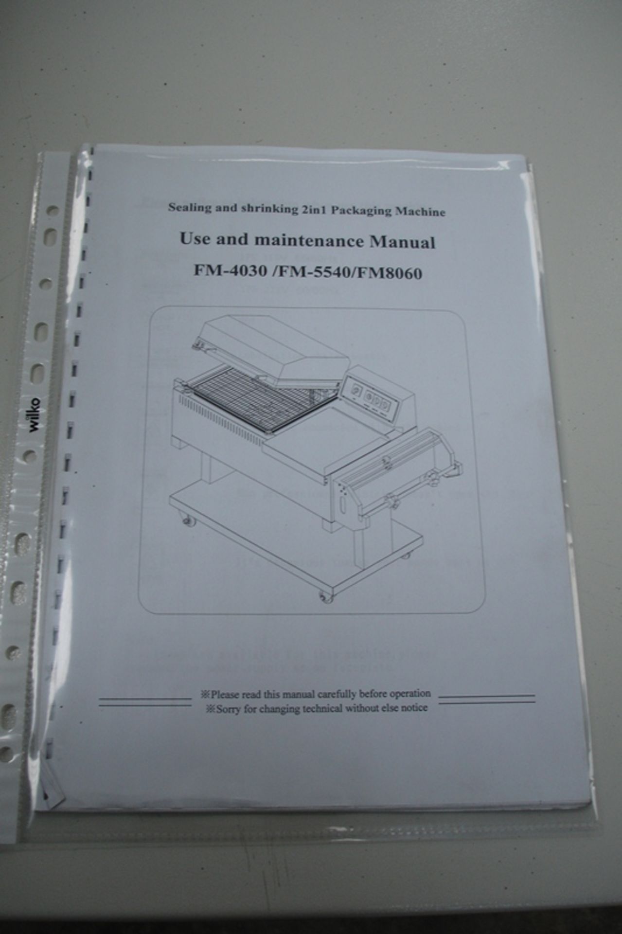 L  sealer with heat shrink chamber - Image 5 of 5