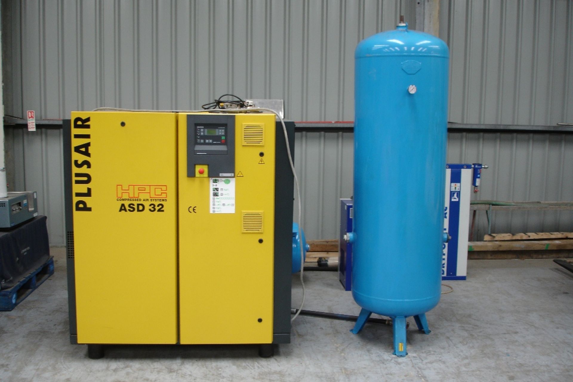 HPC KAESER ASD 32 Compressor & 500ltr tank