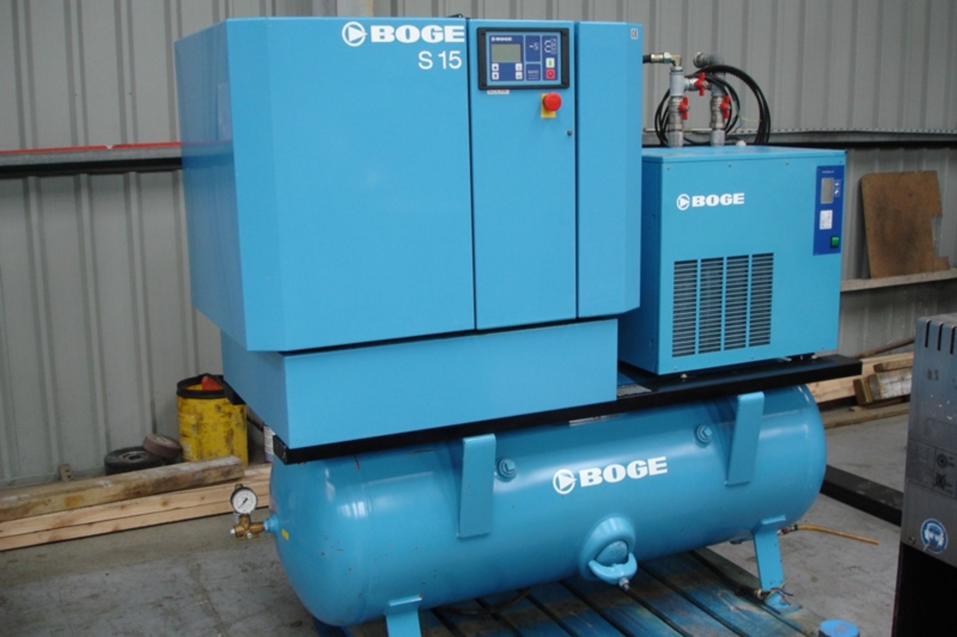 Boge Compressor / Tank / Drier  System