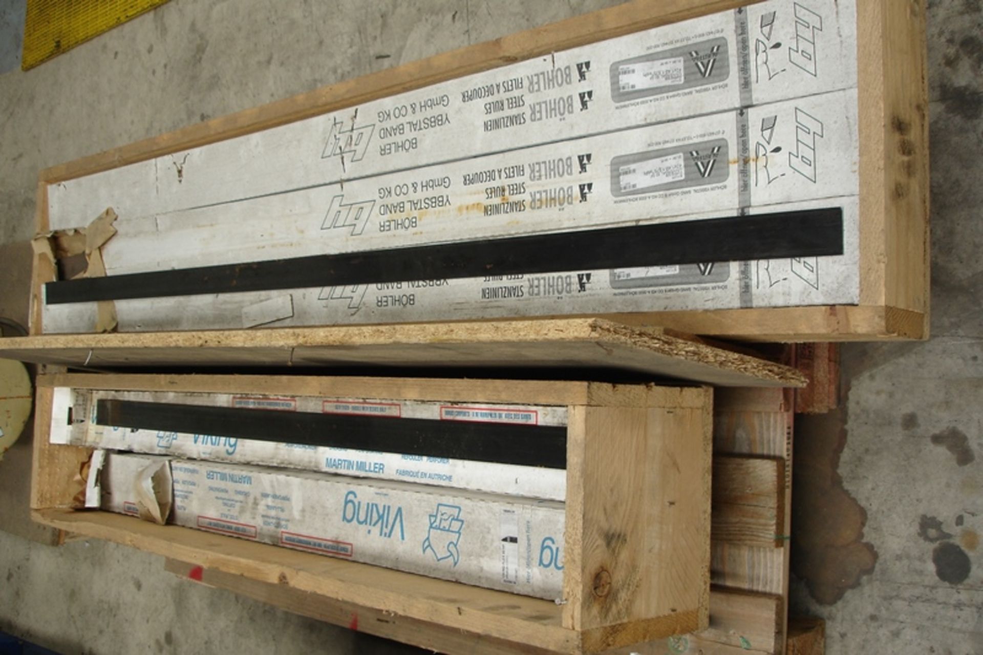 2 x Crates of large Cutting Blades