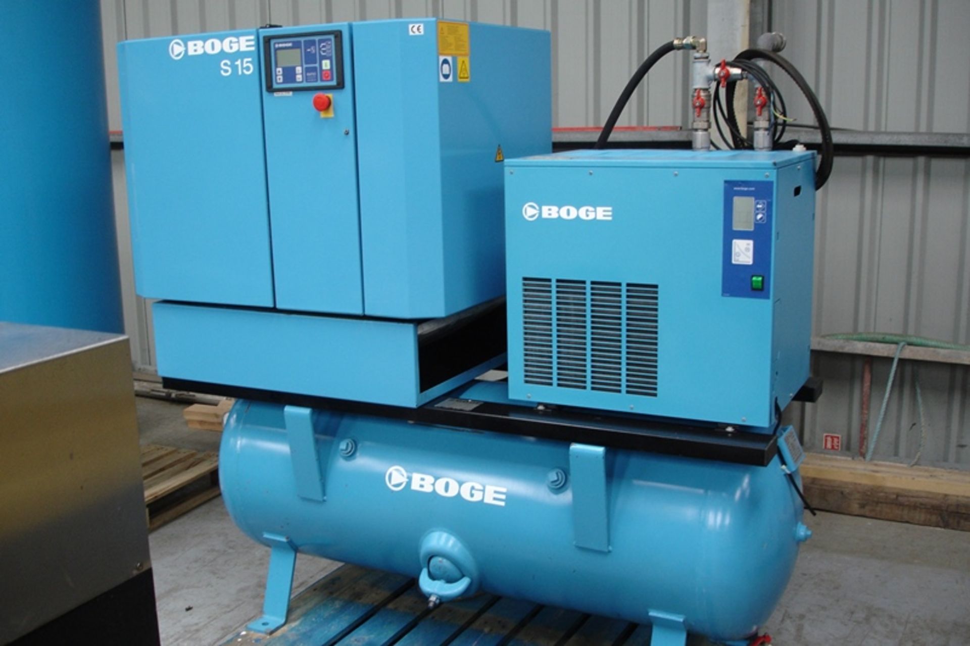 Boge Compressor / Tank / Drier  System - Image 2 of 5