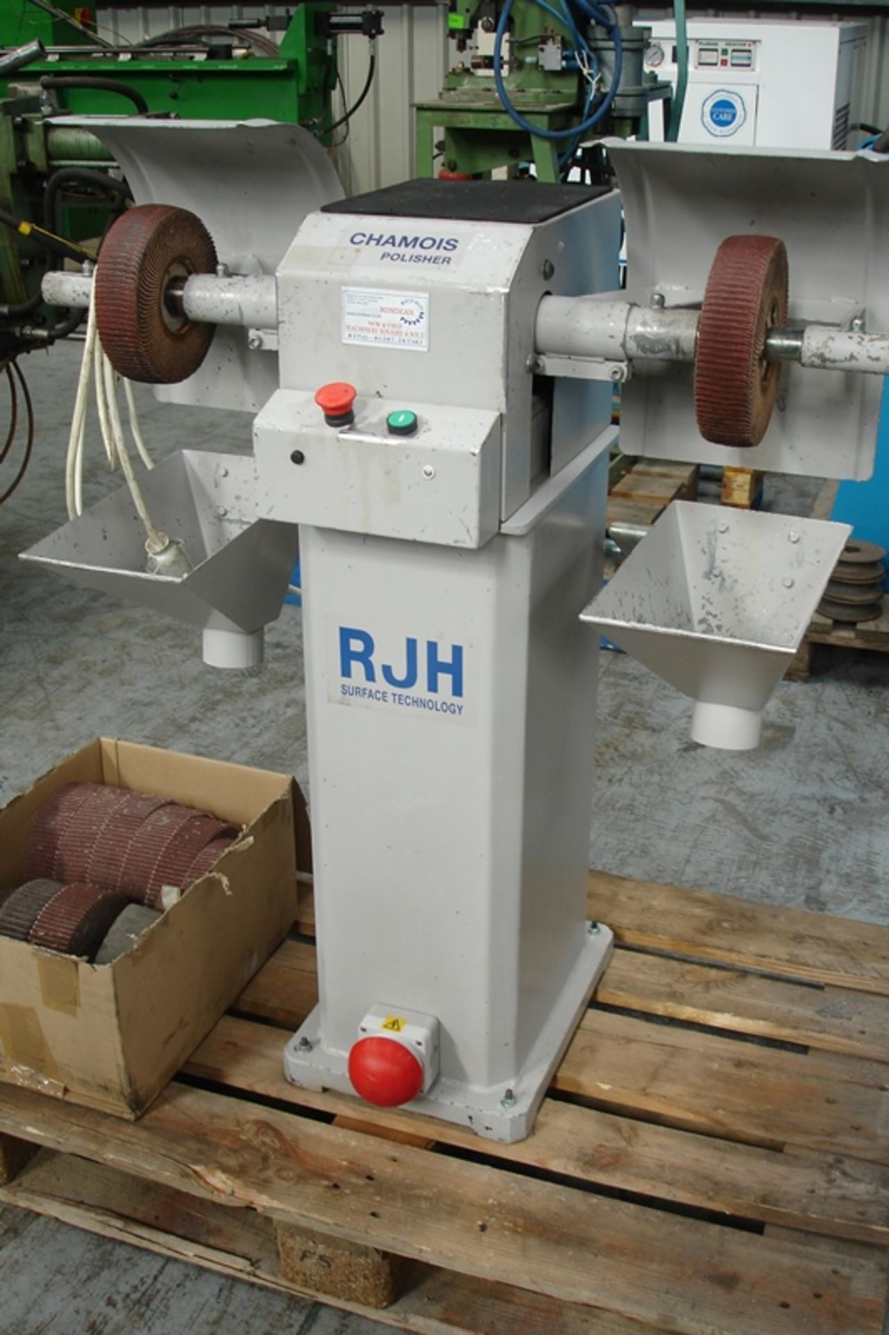 RJH Twin Head Polishing Machine