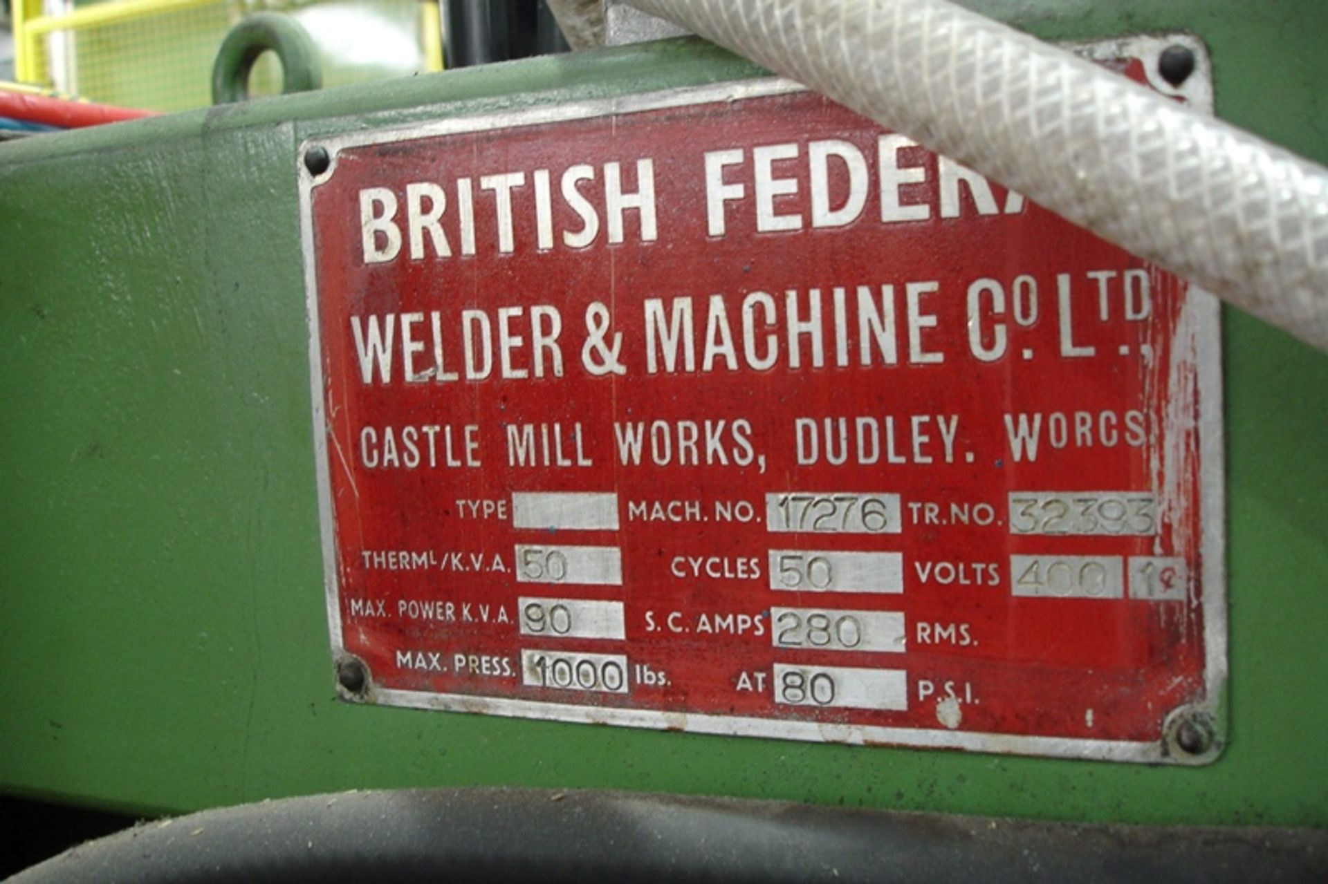 British Federal Spot Welder - Image 3 of 4