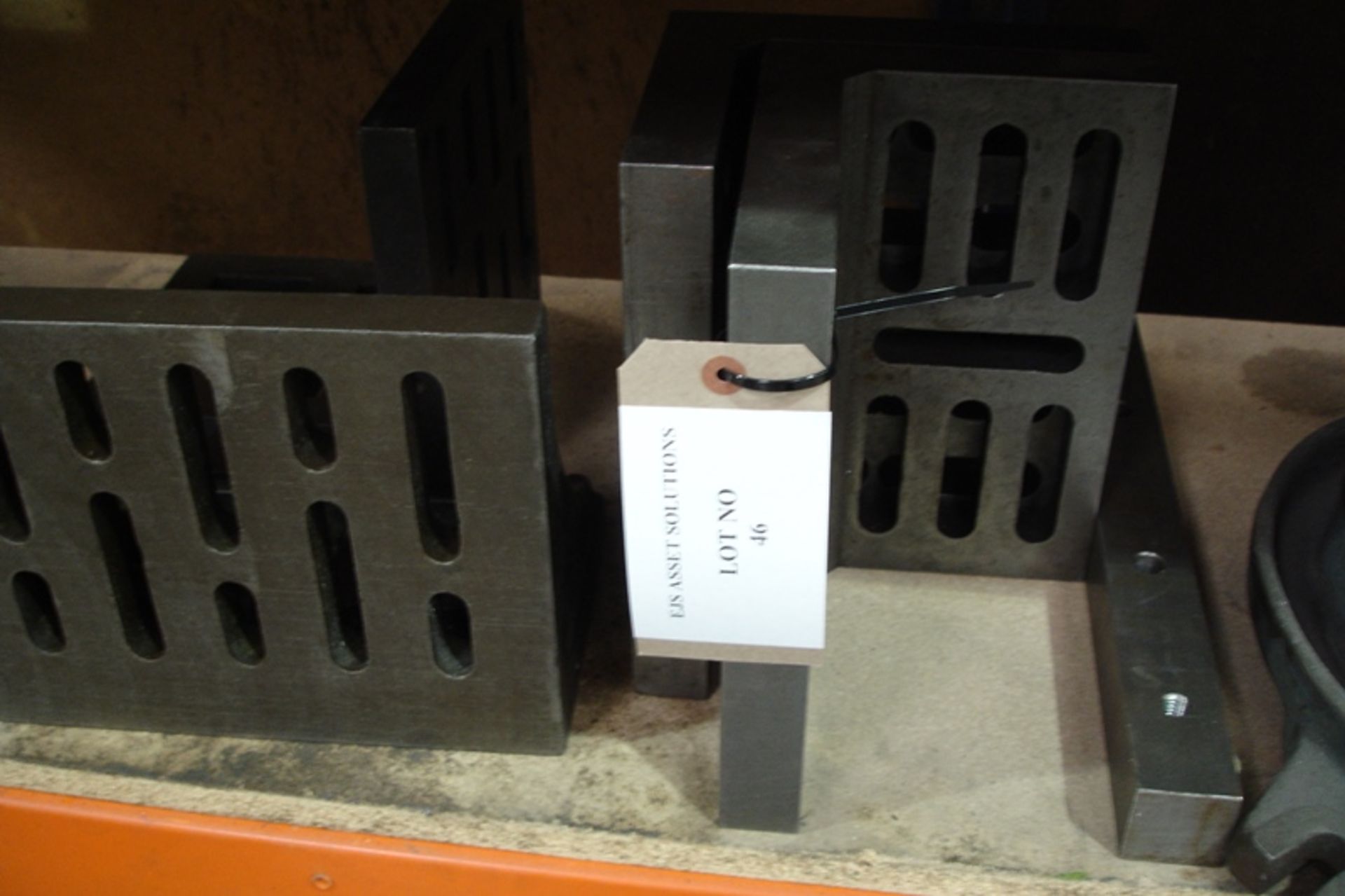 Matched Pair of Angle Plates