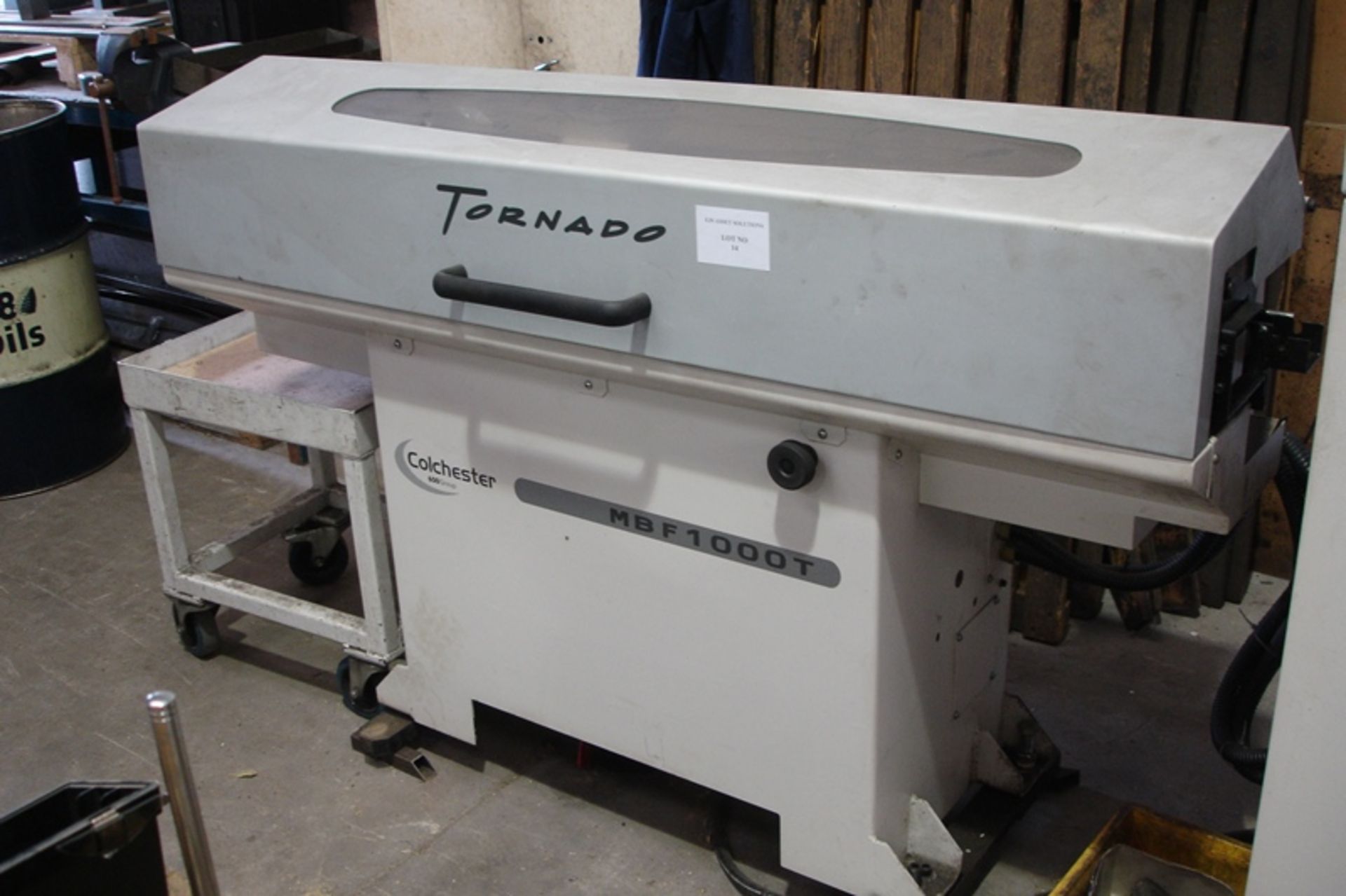 Colchester Tornado T4 CNC Turning Centre and Colchester Tornado MBF 1000T Bar Feed Unit (2004) - Image 2 of 6