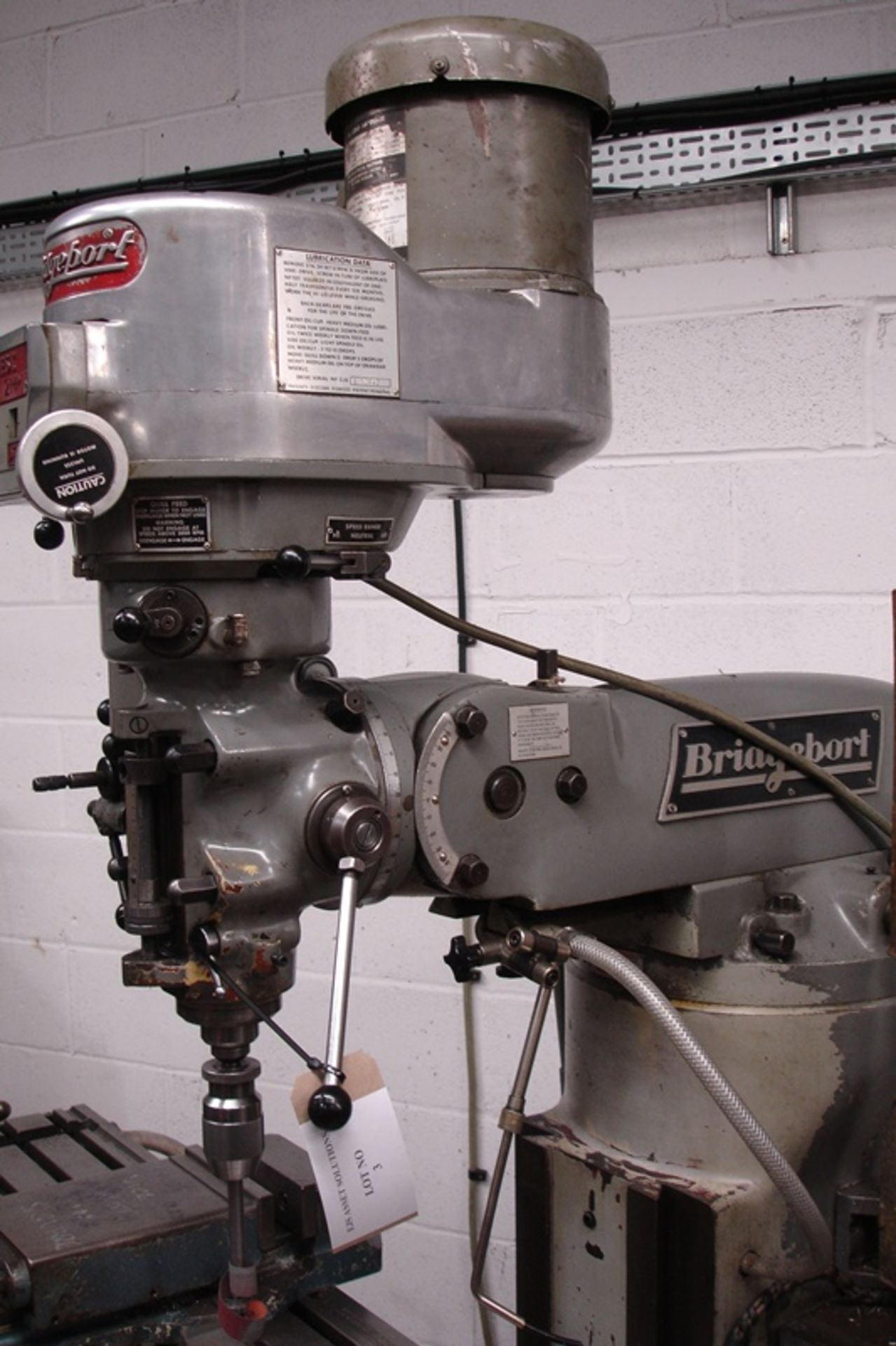 Bridgeport Milling Machine ( BRJ2 type ) - Image 3 of 4