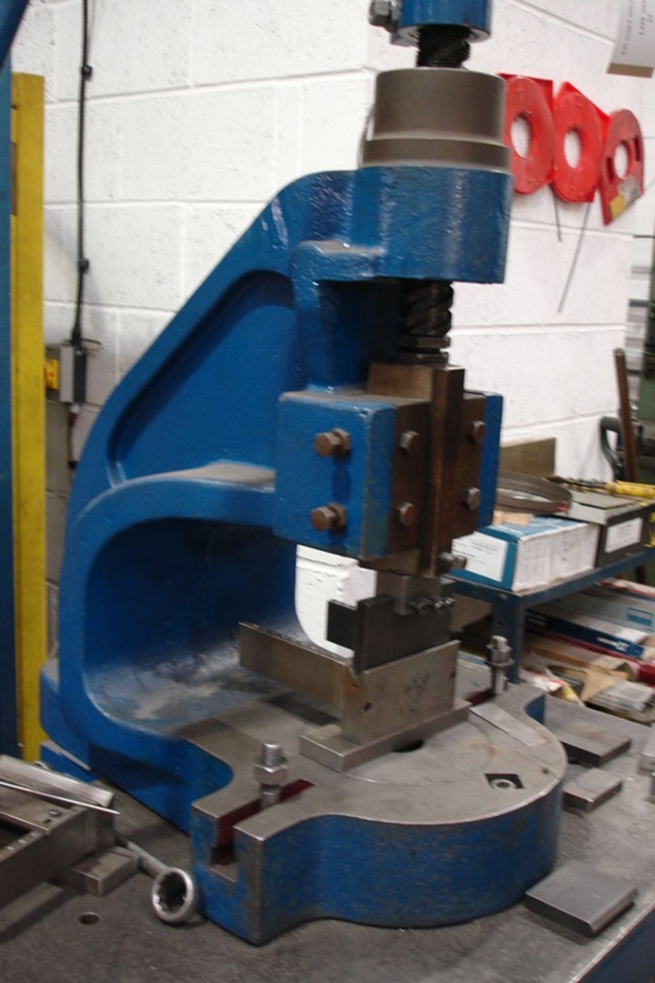 Norton 6DS Fly Press on stand - Image 2 of 2