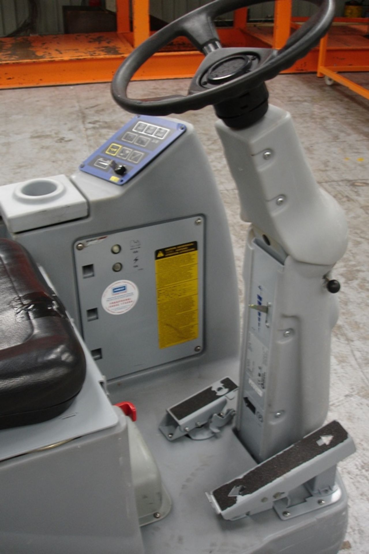 Nilfisk-Advance ride on floor scrubber / drier - Image 8 of 9