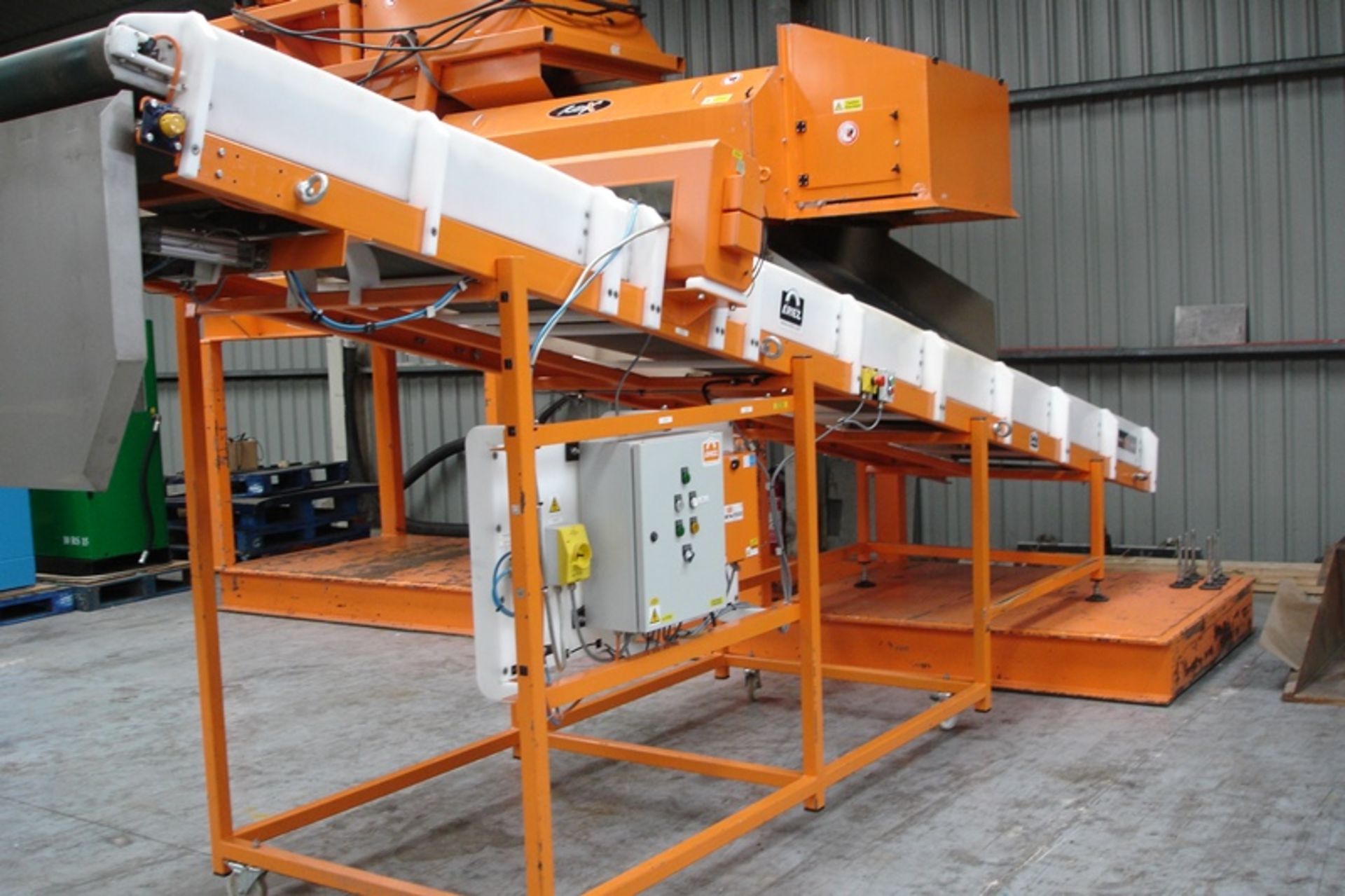 2011 Eriez Metal Separator with 2014 Outfeed Conveyor - Image 4 of 9