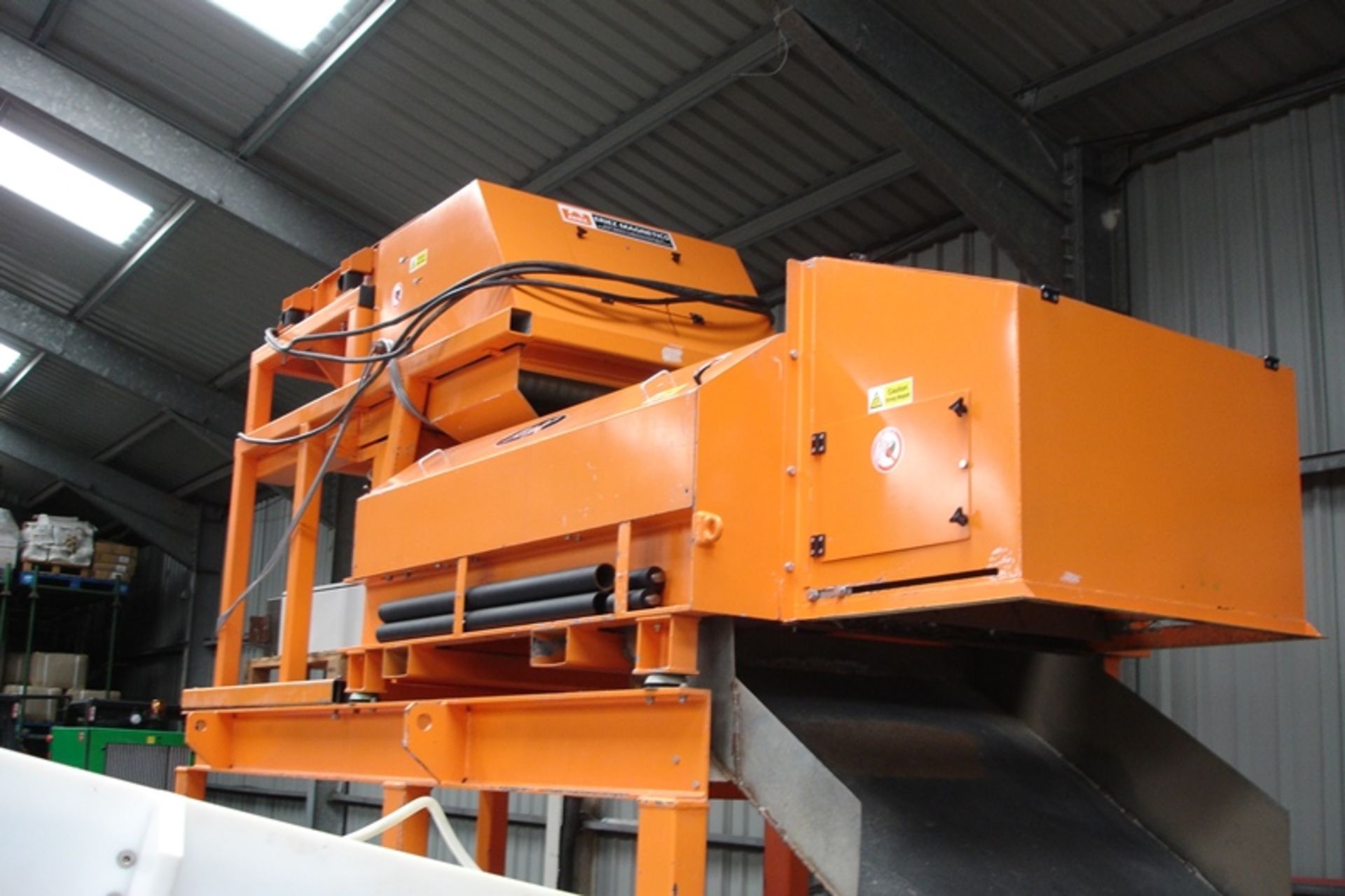 2011 Eriez Metal Separator with 2014 Outfeed Conveyor - Image 8 of 9