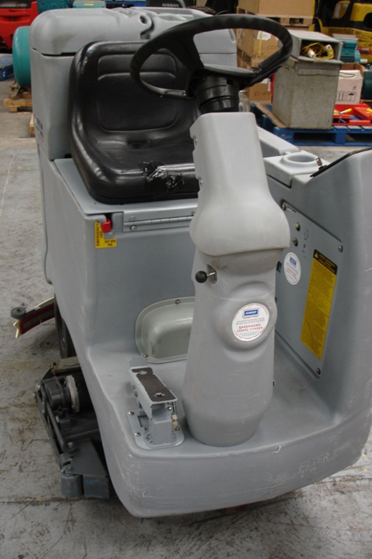 Nilfisk-Advance ride on floor scrubber / drier - Image 2 of 9