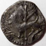 Anglo Saxon, SECONDARY SCEAT [c.710-60]. Series K, type 42b, bust right with bird, rev. hound.