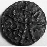 Anglo Saxon, Kings of Northumbria, AETHELRED 11 [841-50] STYCA. +EDILRED RE, 5 pellets in centre;