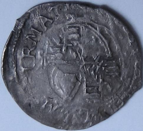 Stuart – CHARLES 1 [1625-49] PENNY. TOWER mint – group D – ic on obv. – mm. pellet. 0.42g. Spink - Image 2 of 2