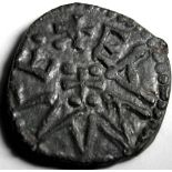 Anglo Saxon, Kings of Northumbria, OSBERHT [849-67] STYCA. OSBREHT REX, pellet in circle; rev. +