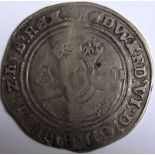 Tudor – EDWARD V1 [1547-53] SHILLING. Fine silver issue – facing bust – mm. y. 5.65g. Spink 2482 [£