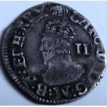 Stuart – CHARLES 1 [1625-49] HALF-GROAT [2d]. TOWER mint – group D, type 3a1 – no ics – mm. tun. 0.