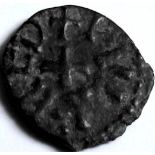 Anglo Saxon, Kings of Northumbria, UNUSUAL STYCA. +EARDVVLF, pellets in centre; rev. +VVLFRED, cross