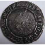 Tudor – ELIZABETH 1 [1558-1603] SIXPENCE. 3rd and 4th issue – 1569 – mm. coronet. 2.83g. Spink