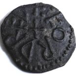 Anglo Saxon, Kings of Northumbria, AETHELRED 11 [841-50] STYCA. +EDILRED REX, cross with pellets