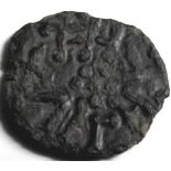 Anglo Saxon, Kings of Northumbria, UNUSUAL STYCA. +EARDVVLF, pellet in centre; +FFEHLVVF, pellet.