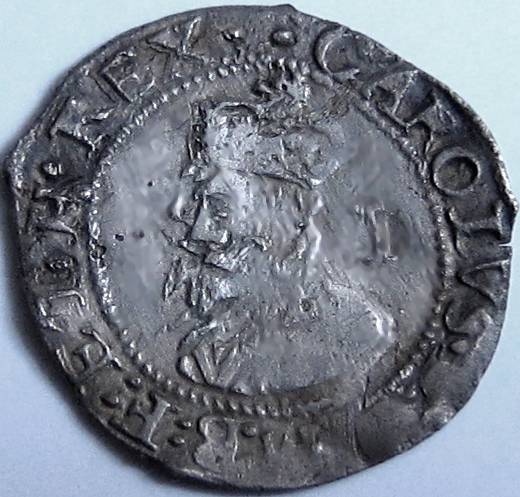 Stuart – CHARLES 1 [1625-49] PENNY. TOWER mint – group D – ic on obv. – mm. pellet. 0.42g. Spink