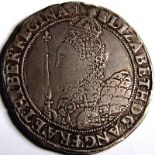 Tudor – ELIZABETH 1 [1558-1603] CROWN. Seventh issue – 1601-2 – bust left with sceptre - mm. 1. 29.