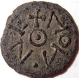 Anglo Saxon, Kings of Northumbria, EANRED [810-41] STYCA. +EANRED REX, cross in centre, rev. +MON.