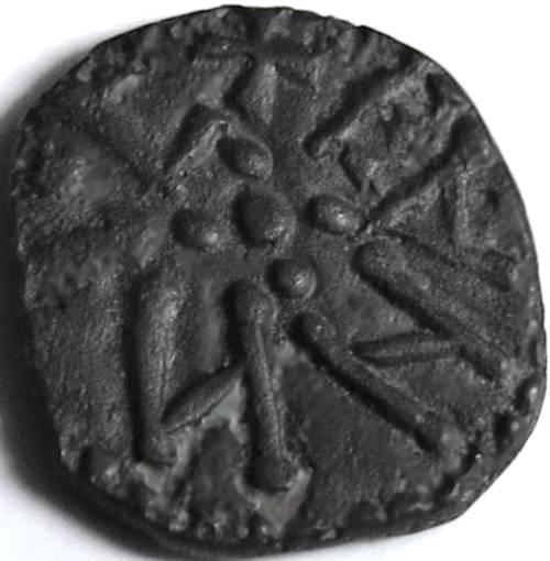 Anglo Saxon, Kings of Northumbria, AETHELRED [841-50] STYCA. +EDILRED, pellets in centre, rev. +