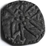 Anglo Saxon, Kings of Northumbria, AETHELRED [841-50] STYCA. +EDILRED, pellets in centre, rev. +