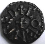 Anglo Saxon, Northumbria, WIGMUND [Archbp.837-50] STYCA. +VIGMUND IREP, cross and a single pellet in